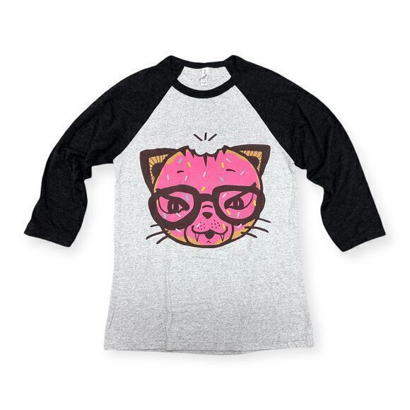 ⭐️ Cat Crew 2019 Baseball Tee - Picture 1 of 3
